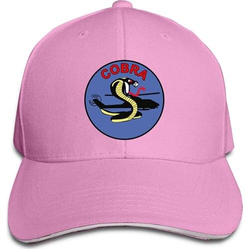 Cap For Men Women 2021 US Army AH-1 Cobra Adjustable Baseball Caps Vintage Sandwich Cap