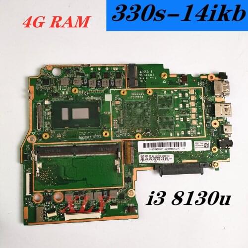 For Lenovo Ideapad 330S-14IKB Laptop Motherboard PN4213024222050 With I3-8130U 4GB RAM DDR4 100% Tested Fast Ship