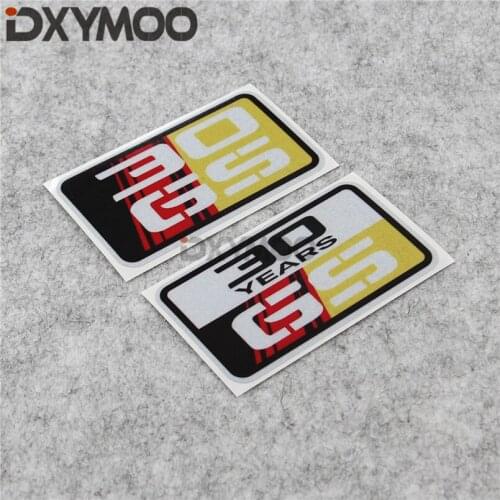 Motorcycle Helmet Side Box Oil Tank Sticker Bumper Germany Flag 30 YEARS GS Car Styling Decal 3M