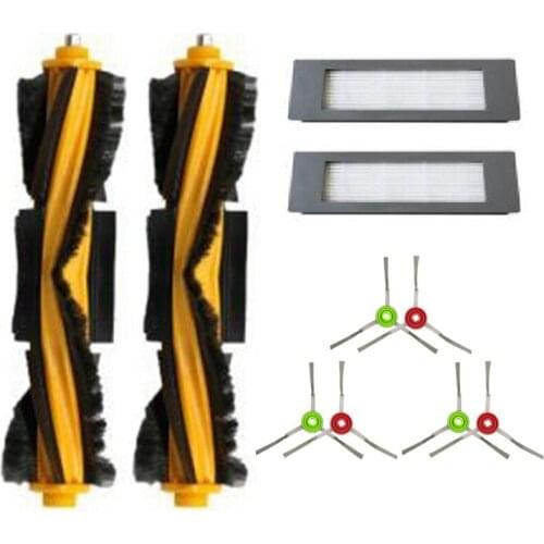 Main Side Brush Filter Kit for Ecovacs Deebot Ozmo 900 DN5G Vacuum Cleaner Parts