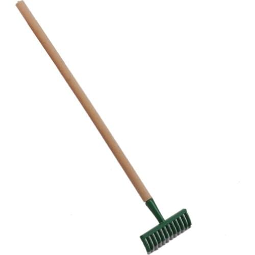 Set of Garden Tools for 1:12 Scale Dollhouse Miniature Lawn Yard Landscape DIY Accessory