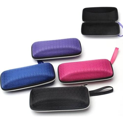 Q Sunglasses Accessories Qwear Protector Box Zipper Glasses Case Rectangle Shape Qglass Boxes Sunglasses Storage Organizer