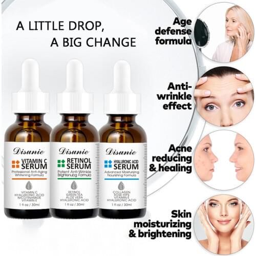 Retinol 2.5% Moisturizer Face Cream Vitamin C Collagen Retin Anti Aging Wrinkles Acne Hyaluronic Acid Green Tea Whitening Cream