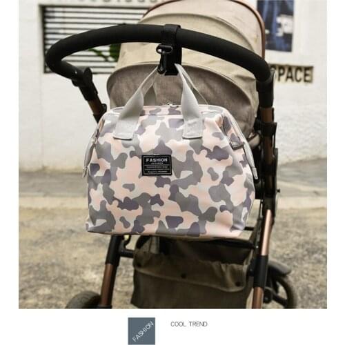 Baby Diaper Tote Bag with Baby Bottle Bag and Changing Mat for Mommy Travel Handbags Stroller Organizers Nappy Shoulder Bags