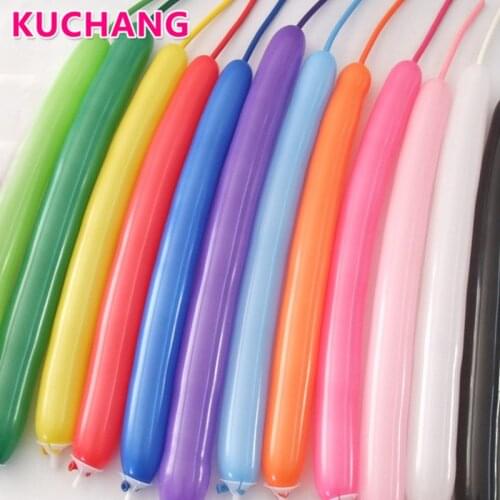 10PCS Magic Long Strip Balloon Twist Latex Balloons Amazing Shape Childrens Day Birthday Party Wedding Decorations DIY Supplies