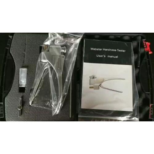 W-20 0.6~6mm Webster Aluminum alloy metal hardness tester
