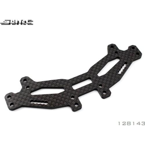 SN-RC 128143 1:10 RCAccessories 3MM GRAPHITE REAR SHOCK TOWER (FF-V3)(1)