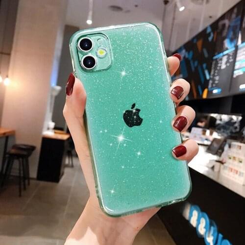Glitter silicon multicolor silicone phone case for huawei Mate 10 20 30 Lite pro Y5 Y6 Y7 Y9 Prime 2019 2018 back cover