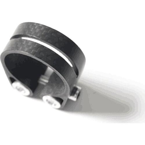 Quick Release Carbon Fibre Bike Seatpost Clamp 34.9 for 31.6mm/30.8mm MTB Bicycle Seat Post Tube Clip Bike Parts