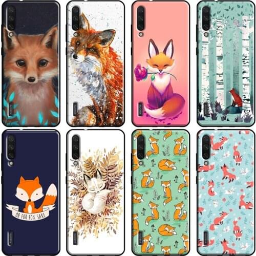 Red Fox Autumn leaves forest Case For Xiaomi Mi 10T Pro 9T Mi Note 10 Lite Mi 11 9 Coque For POCO X3 F2 Pro M3 Case