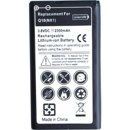 Ciszean 2300mAh ACC-53785-201 / BAT-52961-003 / NX1 Replacement Battery For Blackberry Q10 / Q10 LTE / Q10 LTE SQN100-1