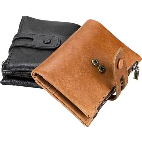 RFID Credit Card Wallet Mens ID Bank Card Holder Money Bag Men Wallet With Coin Pocket Purse CardHolder Male Coin Wallets Luxury