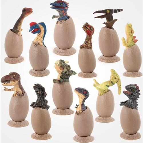 Mini Hatching Dinosaur Egg Kids Growing Dinosaur Baby Action Figure Early Educational Toys Children Gifts