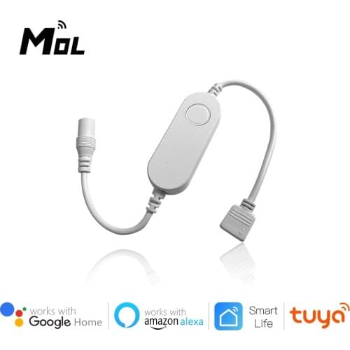 Tuya Smart LED Strip Light WiFi RGB LED Light Strip Smart Home Voice Control WIFI Light With Control Work With Alexa Google Home