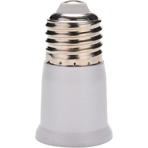 1PCS E27 to E27 Extension Socket Base CLF LED Light Bulb Lamp Adapter Converter