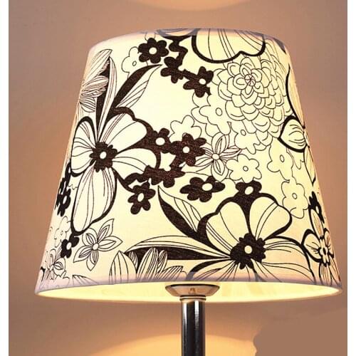 E27 lampshade for table lamp Contemporary flower Lamp shade morden lamp cover for bedroom home Garden Decoration lampshades