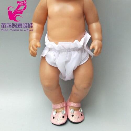 Accessories for 43cm baby doll diaper for 18" 43cm reborn baby doll accessory reborn baby doll toy diaper girl gifts