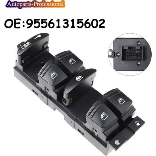 Car 95561315602 Power Window Mirror Switch For Porsche Cayenne 9PA 2003-2010 5561315601 955 613 156 02 7L5959857A