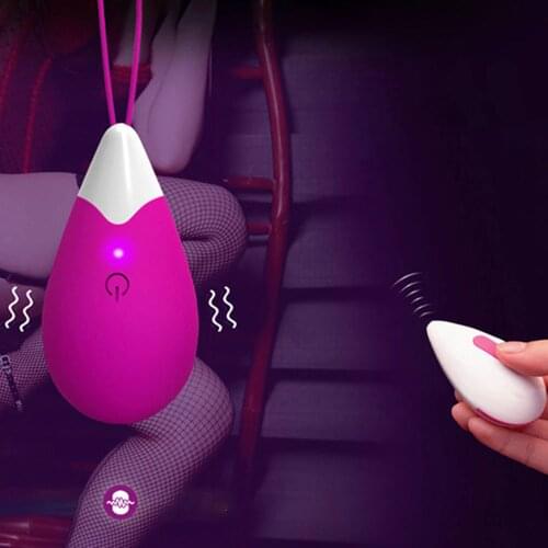 Wireless Vibrator USB Charge Vibration Jump Egg Waterproof Remote Vibrating Bullet Massage Sex Toy Women Adult Product