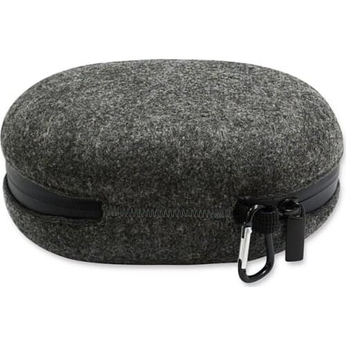 For Beats Solo Pro Headset Box Carrying Case Box Felt Portable Headphone Case Storage Cover