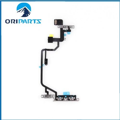 5pcs/lot For iPhone XR Volume Flex with Metal Plate for iPhone XR Audio Flex