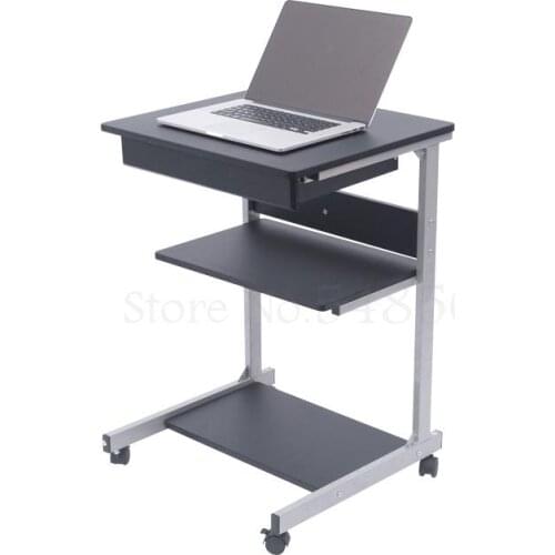 Small Size Mobile Computer Desktop Table Simple Home Bedroom Bedside Table Single Mini Small Writing Desk