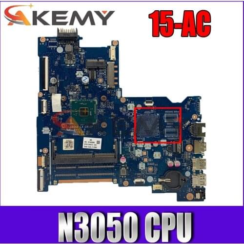 For Hp 15-AC Series Laptop Motherboard 815248-601 815248-501 ABQ52 LA-C811P With SR29H N3050 CPU MB 100% Tested Fast Ship