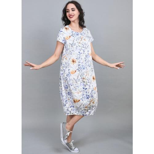 ODEKS-STYLE Summer Short Sleeve Dresses