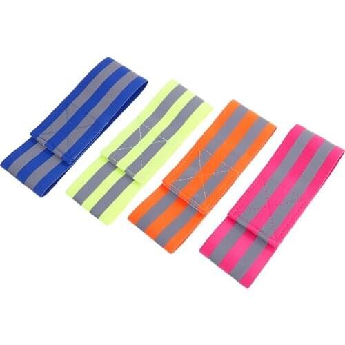 Night Reflective Safety Belt Night Run Armband For Outdoor Sports Night Running Cycling Jogging Arm Strap Luminous Arm Band