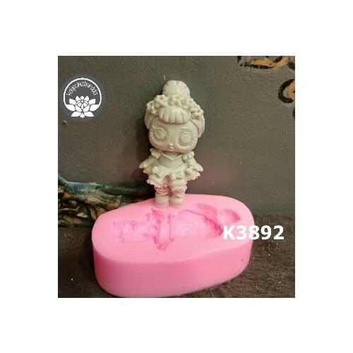 Seven girl silicone mold