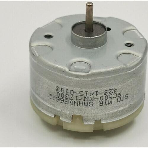 Standard RC500-KW/17300 3V-12V 6V 5800RPM Micro 32mm Round DC Motor For Sweeping robot