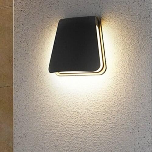 7W Outdoor Apartment Garden LED Porch Wall Light Aluminum Hallway Corridor Terrace Balcony Front Door Wall Lamps