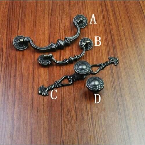 Vintage Dresser Knobs Bail Drop Pulls Drawer Pulls Handles Knobs Rustic Kitchen Cabinet Handles Door Handle Pull Hardware