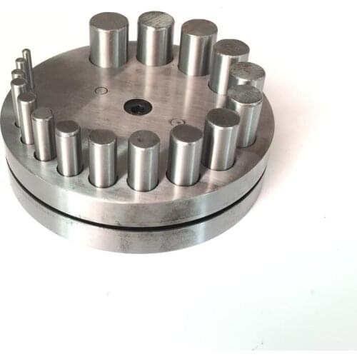 High Quality Jewelry Metal Cutting Tool Jewelers Disc Cutter Set with 17 pcs Punches