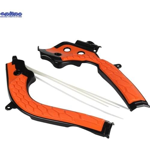 X-Grip Frame Guard Protection Cover For KTM SX SXF EXC EXC-F 125 250 300 350 450 2016 - 2018 Dirt Bike MX Off Road Motocross
