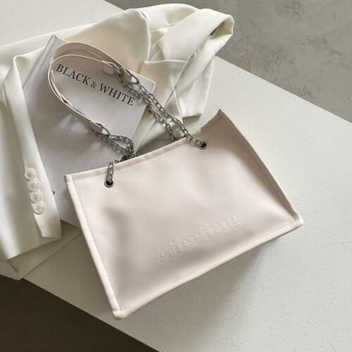 Women Top-handle Bags Large Capacity Bag 2021 New Fashion Red Shoulder Bag Bag Bolso Mujer Handbags