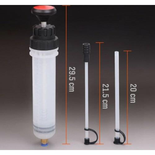 Automotive Fluid Transfer Hand Pump Syringe Bottle – Transmission, Brake, Steering, Differential Extractor Dispenser