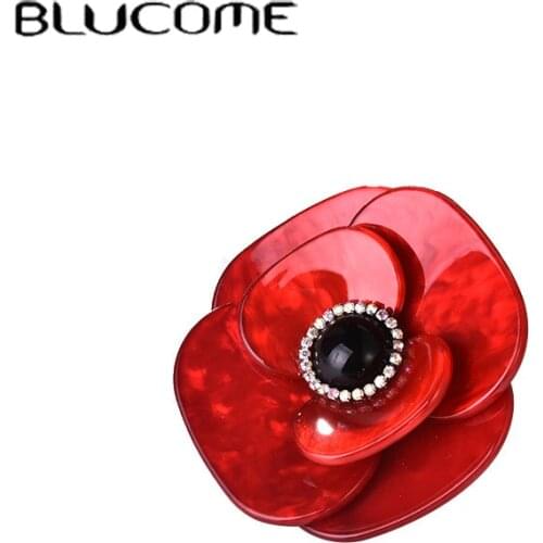 Blucome Beaded Brooches For Clothes China