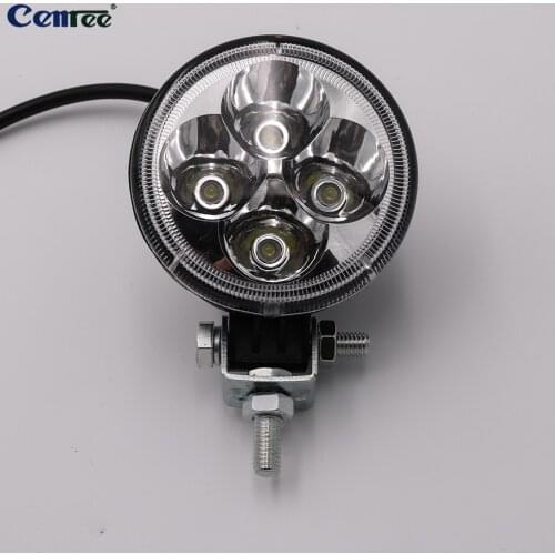 CENREE 2PCS 3-Inch 12Watt Round High Power LED Spot Lights Work light bar
