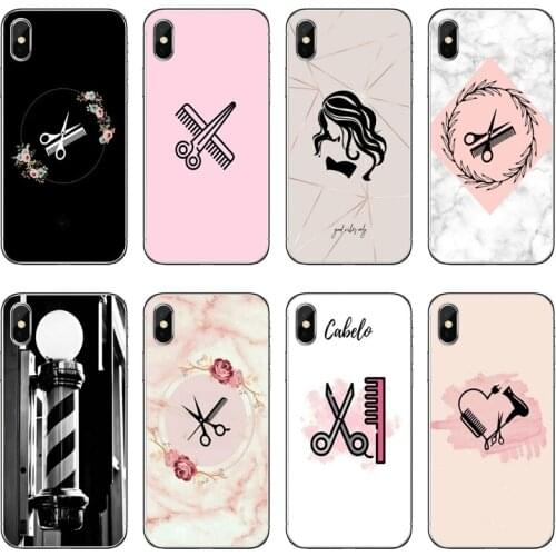 Stylist Scissors Soft Phone Case For Samsung Galaxy A71 A70 A60 A51 A50 A41 A40 A31 A30 A20E A21S A12 A10 A7 A5 A3