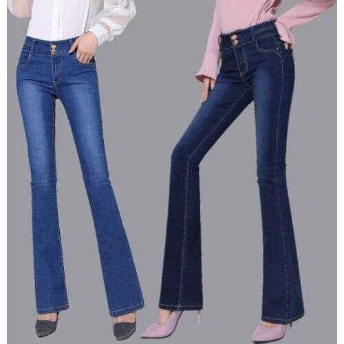 Женские джинсы клеш IOQRCJV China At AliExpress