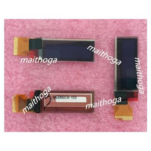 0.91 inch 14PIN White/Blue OLED Screen SSD1306 Drive IC 128*32 Dot Matrix I2C Interface