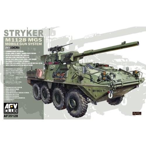 AFV Club AF35128 1/35 Stryker M1128 MGS Mobile Gun System - Scale model Kit