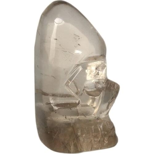 Natural Cranium Quartz Crystal skull sold stone and crystal home decor decorative crystal cranium holiday gifts