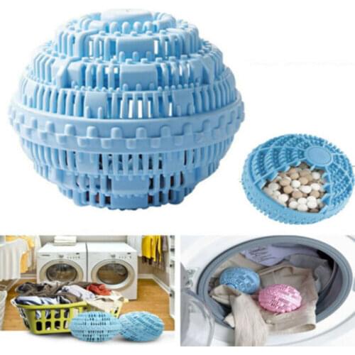 Newest Eco-Friendly Green Laundry Ball Reusable Anion Molecules Cleaning Magic Washing Laundry Balls