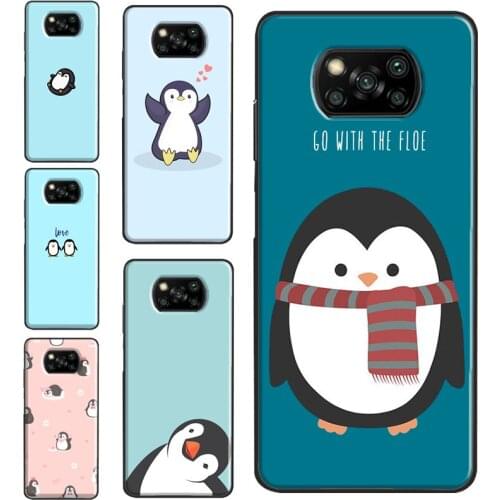 Penguin For POCO M3 Pro F3 F2 X3 Pro Case For Xiaomi Mi 11 Lite Ultra 9T 10T Pro Mi Note 10 Lite