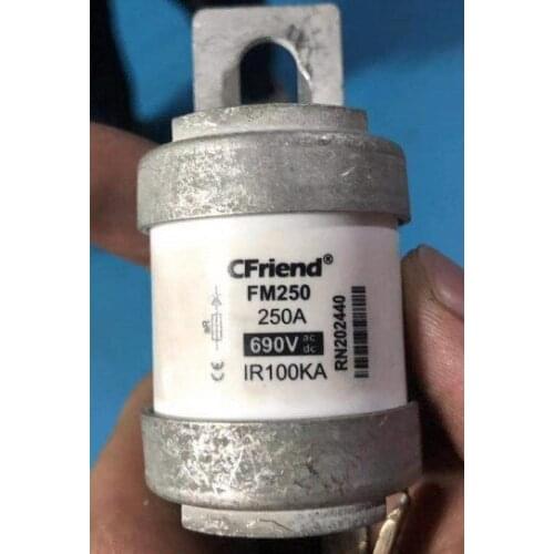 Fuses: FM250 250A 690V / EVXE-350A 220VDC aR