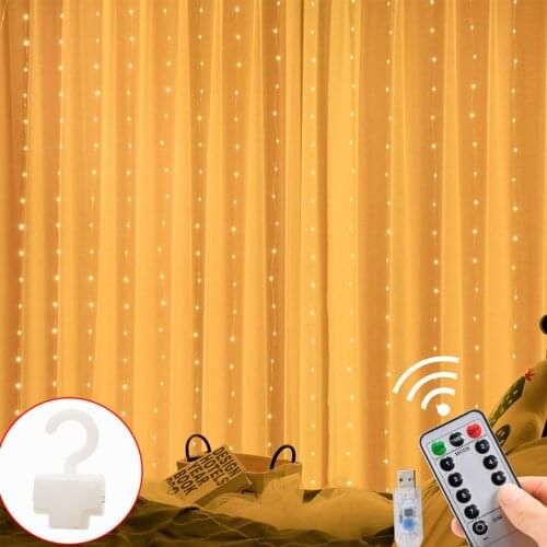 3x3m Christmas Lights Curtain Garland Merry Christmas Decorations For Home Christmas Ornaments Xmas Gifts Navidad 2022 New Year