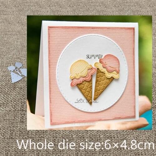New Design Craft Metal Cutting Die die cuts ice cream decoration scrapbook Album Paper Card Craft Embossing die cuts