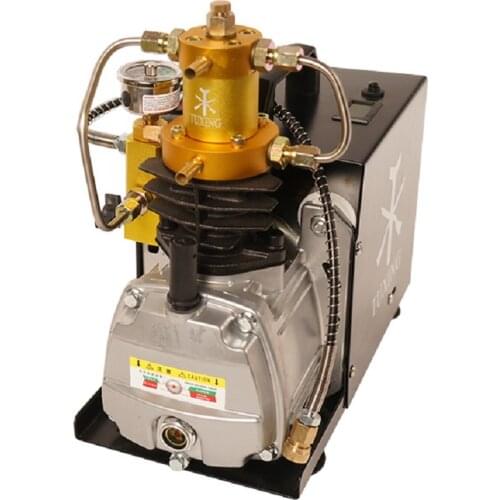 TUXING 30Mpa 4500Psi Electric PCP Air Compressor High Pressure Air Pump Pneumatic Airgun Scuba Rifle PCP Inflator Set Pressure